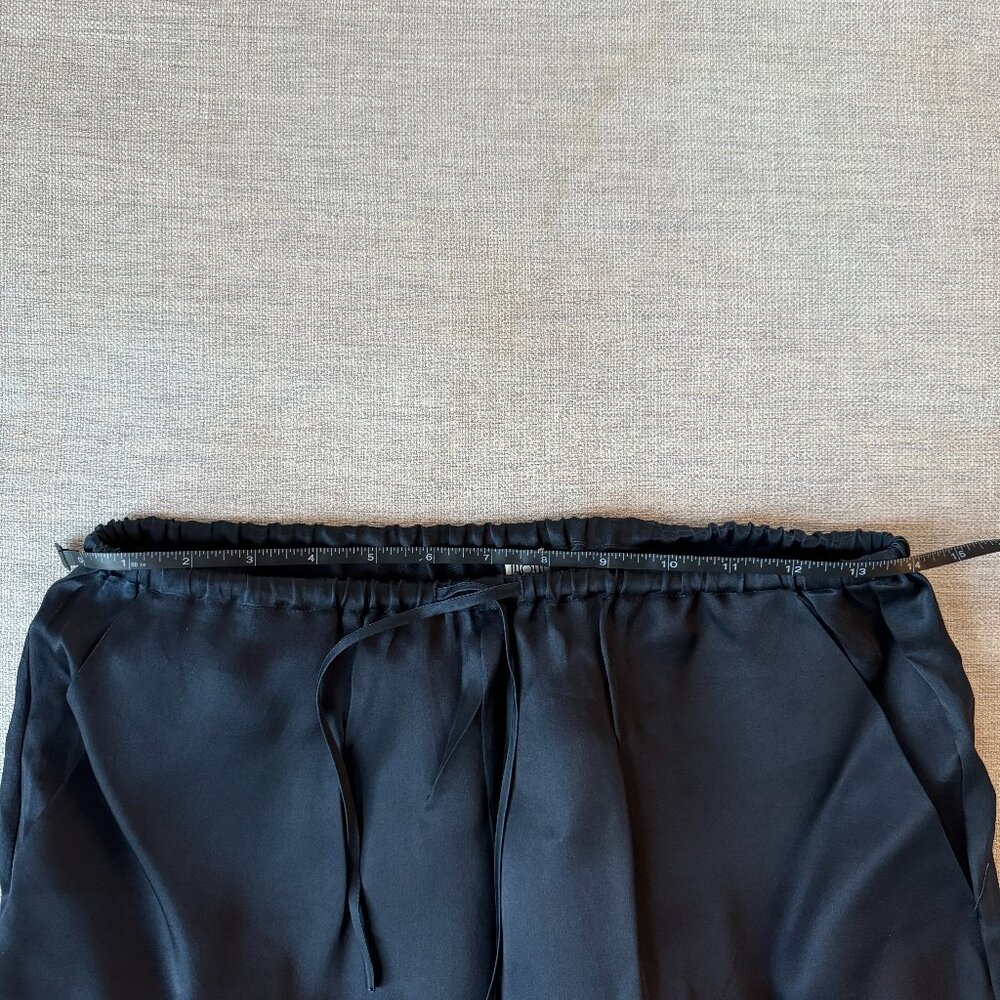 NO LONGER AVAILABLE TOTEME Silk Organza Slacks, Navy, Size 36 - Picture 8 of 8